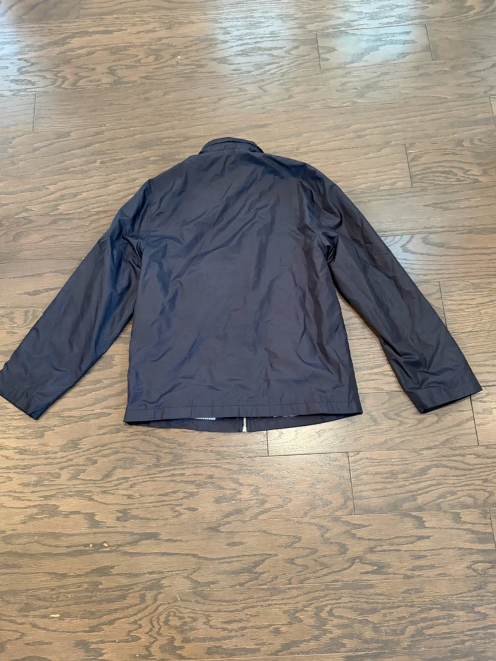Brooks Brothers Boys Navy Windbreaker Rain Jacket Size XL